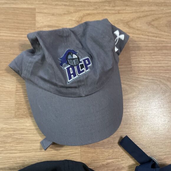 Lot Of 4 Under Armour Caps - Men’s OSFA & L/XL Blue/ Black/grey - Picture 6 of 11